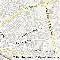 Map Mazara del Vallo