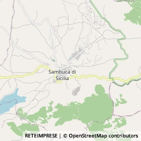 Mappa Sambuca di Sicilia