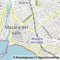 Map Mazara del Vallo