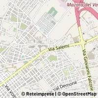 地图 Mazara del Vallo