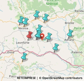 Mappa Unnamed Road, 94011 Agira EN, Italia (13.89083)