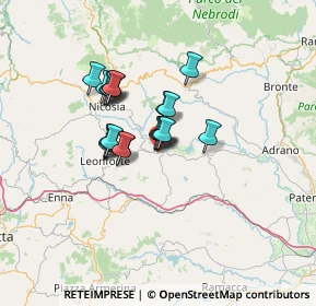 Mappa Via Diodorea, 94011 Agira EN, Italia (10.2015)