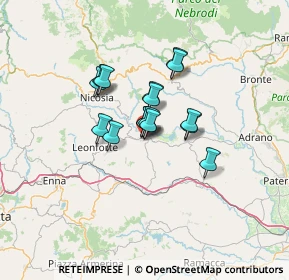 Mappa Via Pastore, 94011 Agira EN, Italia (9.48188)