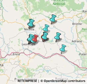 Mappa Via Pastore, 94011 Agira EN, Italia (10.51778)