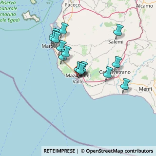 Mappa Via Goti, 91026 Mazara del Vallo TP, Italia (13.58867)
