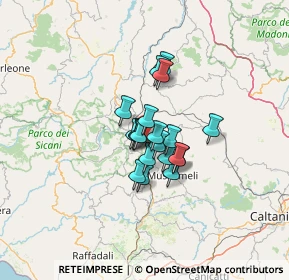 Mappa Cammarata S.Giovanni Gemini, 92020 San Giovanni Gemini AG, Italia (8.562)