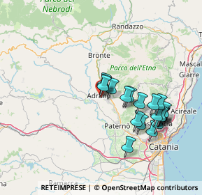 Mappa Via Casale dei Greci, 95035 Adrano CT, Italia (15.4995)