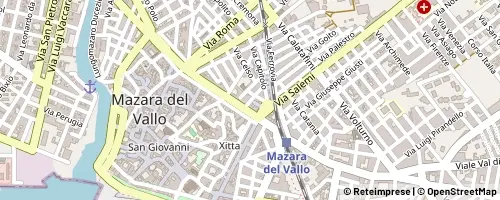 Mappa Mazara del Vallo