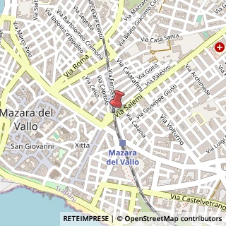 Mappa Via Salemi,  4, 91026 Mazara del Vallo, Trapani (Sicilia)
