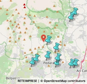 Mappa Parco dell'Etna, 95030 Pedara CT, Italia (5.34727)