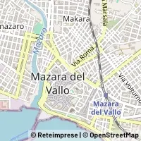 Mapa Mazara del Vallo