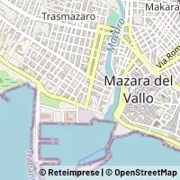 Mapa Mazara del Vallo