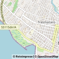 Map Mazara del Vallo