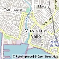 Map Mazara del Vallo