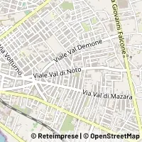 지도 Mazara del Vallo