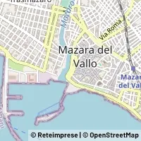 Karte Mazara del Vallo