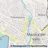 Karte Mazara del Vallo