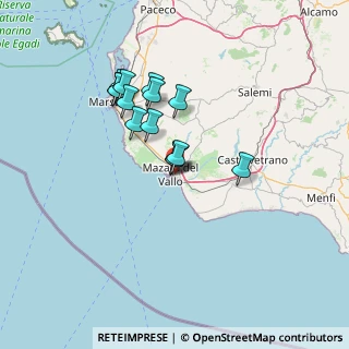 Mappa Via Francesco Bascone, 91026 Mazara del Vallo TP, Italia (12.78857)