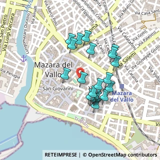 Mappa Largo Badiella, 91026 Mazara del Vallo TP, Italia (0.214)