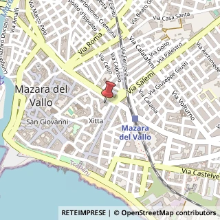 Mappa via Tenente Gaspare Romano, 13, 91026 Mazara del Vallo, Trapani (Sicilia)