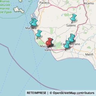 Mappa Via Tenente Gaspare Romano, 91026 Mazara del Vallo TP, Italia (14.11)