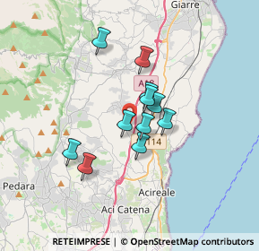 Mappa Via Cirelli, 95010 Acireale CT, Italia (2.72364)