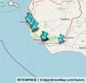 Mappa Via Caltanissetta, 91026 Mazara del Vallo TP, Italia (11.0205)