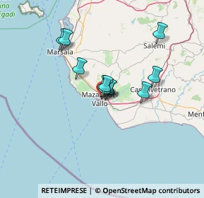 Mappa Via Caltanissetta, 91026 Mazara del Vallo TP, Italia (10.43818)