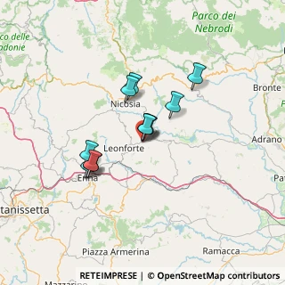 Mappa Via dell'Orto, 94010 Nissoria EN, Italia (11.30455)