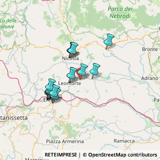 Mappa Via dell'Orto, 94010 Nissoria EN, Italia (14.2865)