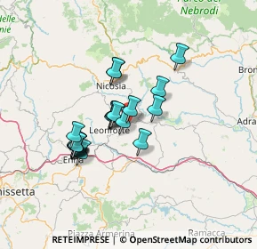 Mappa Via dell'Orto, 94010 Nissoria EN, Italia (11.783)