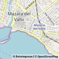 Kaart Mazara del Vallo