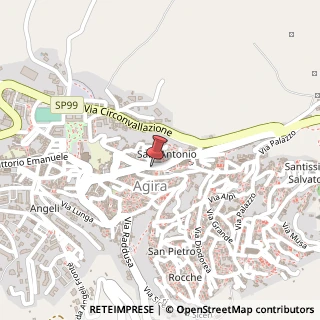 Mappa Via V. Emanuele, 336, 94011 Agira, Enna (Sicilia)