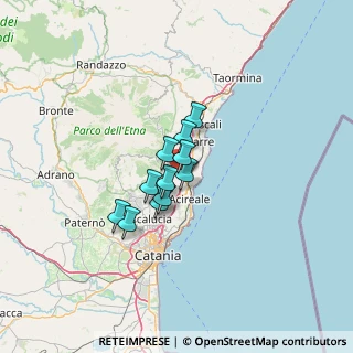 Mappa Via Mastro D'acqua, 95024 Acireale CT, Italia (8.53182)