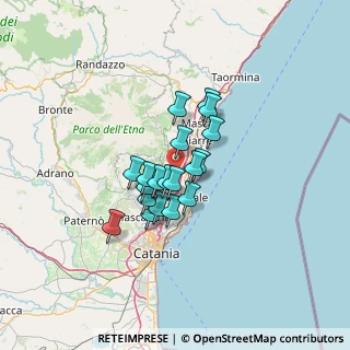 Mappa Via Mastro D'acqua, 95024 Acireale CT, Italia (9.79526)