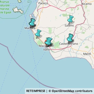 Mappa 91026 Mazara del Vallo TP, Italia (14.54167)