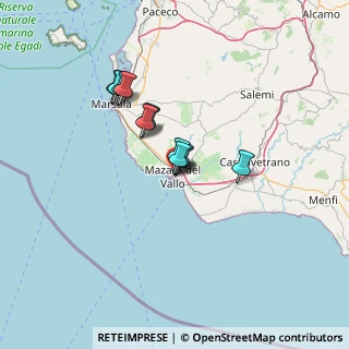 Mappa 91026 Mazara del Vallo TP, Italia (10.7325)