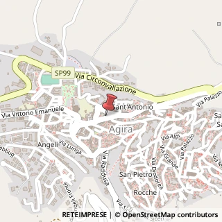 Mappa Via roma 30, 94011 Agira, Enna (Sicilia)