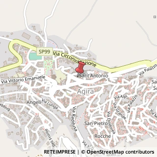 Mappa Via V. Emanuele, 291, 94011 Agira EN, Italia, 94011 Agira, Enna (Sicilia)