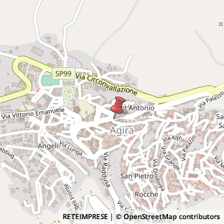 Mappa Via Roma, 42, 94011 Agira, Enna (Sicilia)