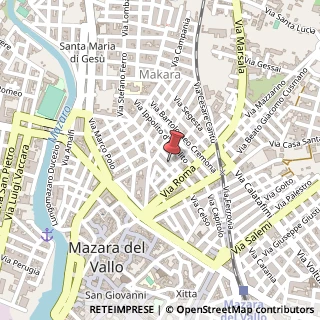 Mappa Via pompeano ferdinando 87, 91026 Mazara del Vallo, Trapani (Sicilia)