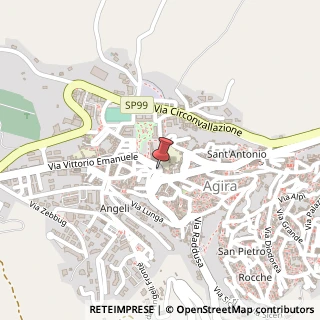 Mappa Via Eugenio Montale, 16, 94011 Agira, Enna (Sicilia)