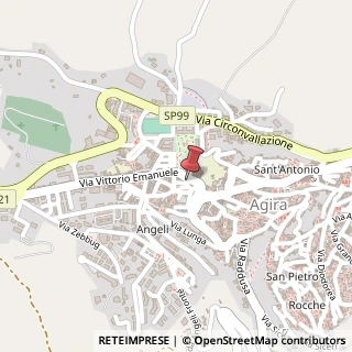 Mappa Via V. Emanuele, 194, 94011 Agira EN, Italia, 94011 Agira, Enna (Sicilia)