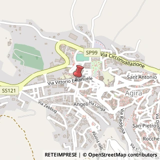 Mappa Via V. Emanuele, 126, 94011 Agira, Enna (Sicilia)