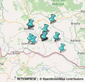 Mappa Via Biblioteca, 94011 Agira EN, Italia (9.34063)