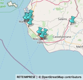 Mappa PRESSO OSPEDALE ABELE AJELLO DI MAZARA PALAZZINA E SECONDO PIANO VIA SALEMI OSPEDALE, 91026 Mazara del Vallo TP, Italia (19.57455)