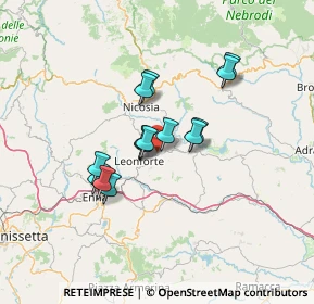 Mappa Contrada Pannuzzi, 94010 Nissoria EN, Italia (11.28143)
