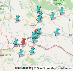 Mappa Contrada Pannuzzi, 94010 Nissoria EN, Italia (16.276)