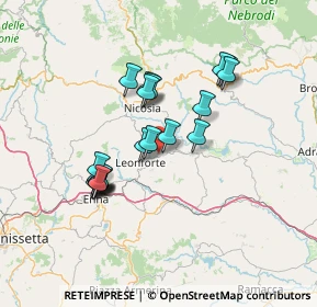 Mappa Contrada Pannuzzi, 94010 Nissoria EN, Italia (13.5265)
