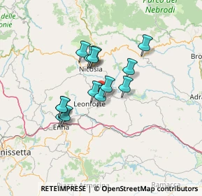 Mappa Contrada Pannuzzi, 94010 Nissoria EN, Italia (11.42714)